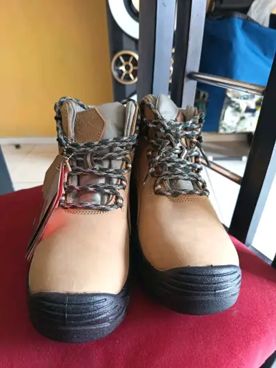 Botas de trekking beige - miniatura 1