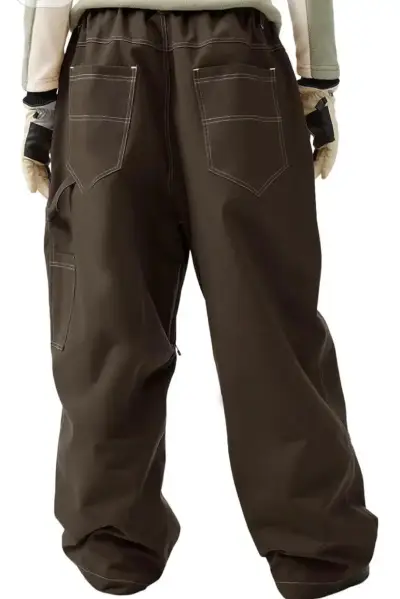 Pantalones nieve ski snowboard nuevo baggy M-L - miniatura 3