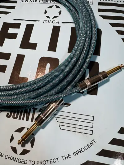 Cable de instrumento azul 6 metros - miniatura 3