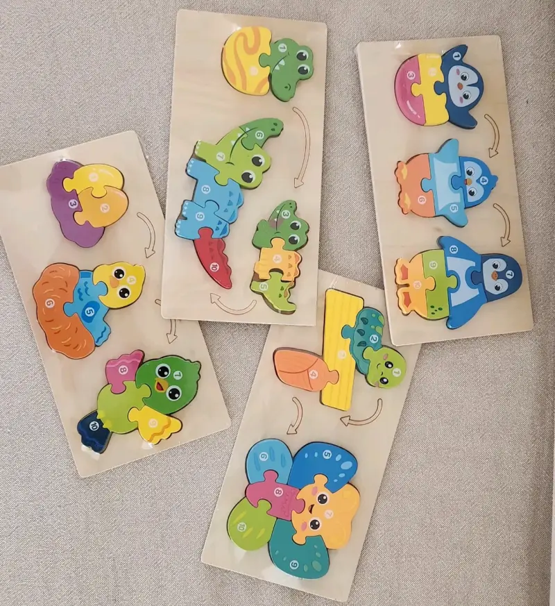 Rompecabezas de madera infantil - 2