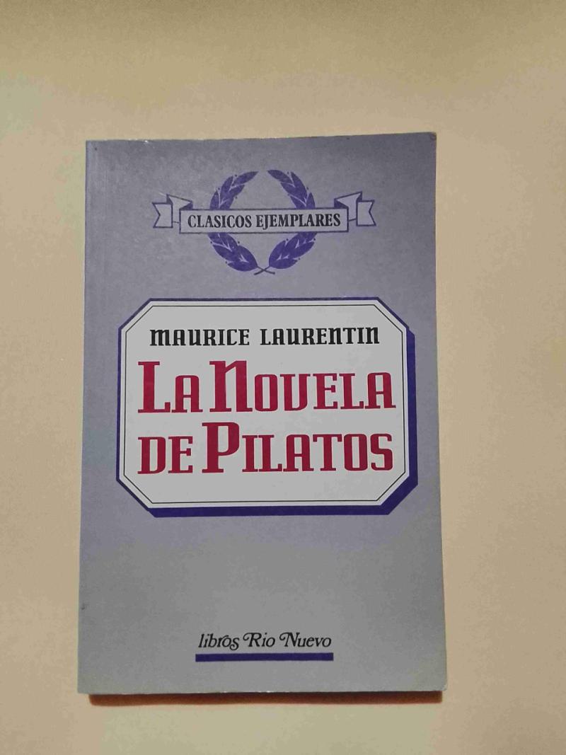 Libro 'La Novela de Pilatos'
