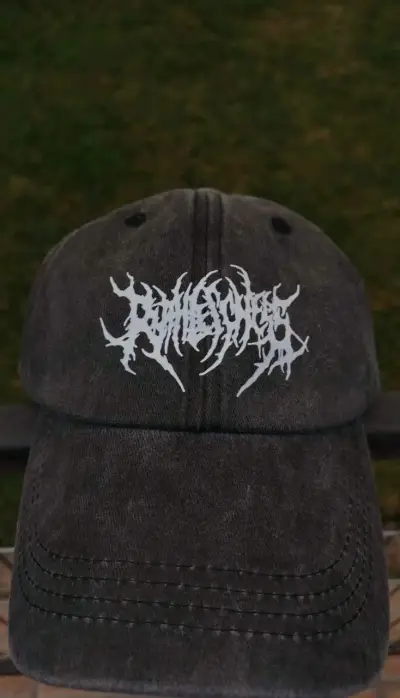 Gorra de béisbol gótica Punk - miniatura 1