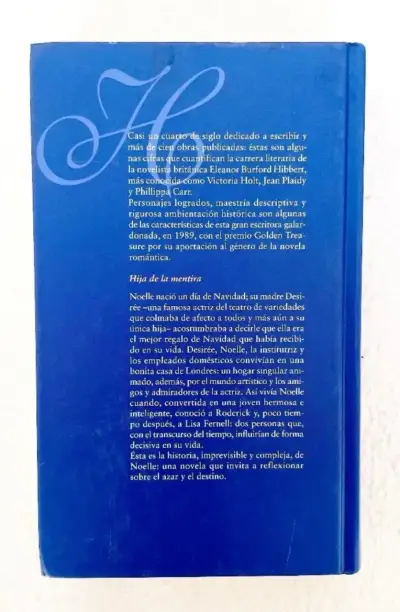 Libro 'Hija de la mentira' Victoria Holt - miniatura 2