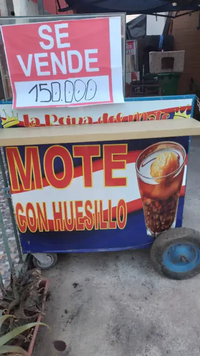 Carrito de mote con huesillo - miniatura 1