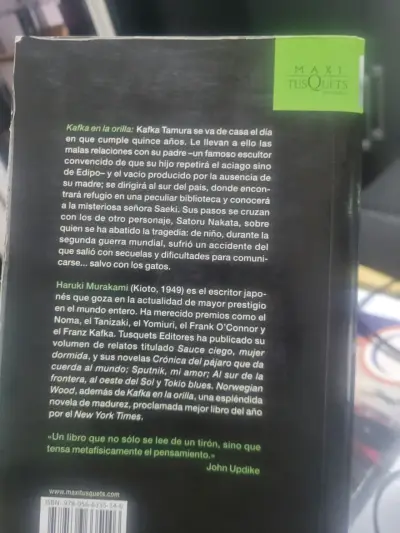 Libro 'Kafka en la orilla' de Murakami - miniatura 2