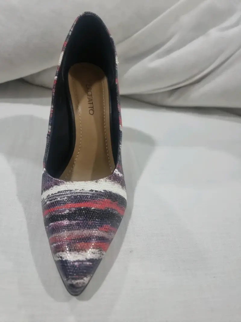 Zapato de tacón alto multicolor - 2