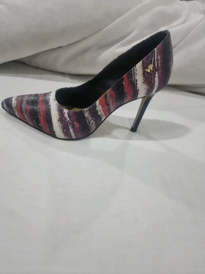 Zapato de tacón alto multicolor - 3
