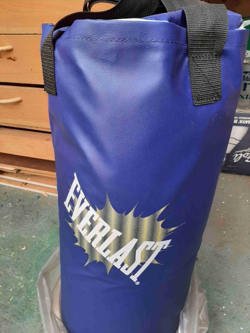 Saco de boxeo Everlast azul - 2