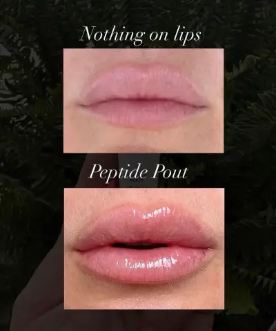 Hidratante labial ácido hialurónicoNU Peptide Pout - miniatura 2