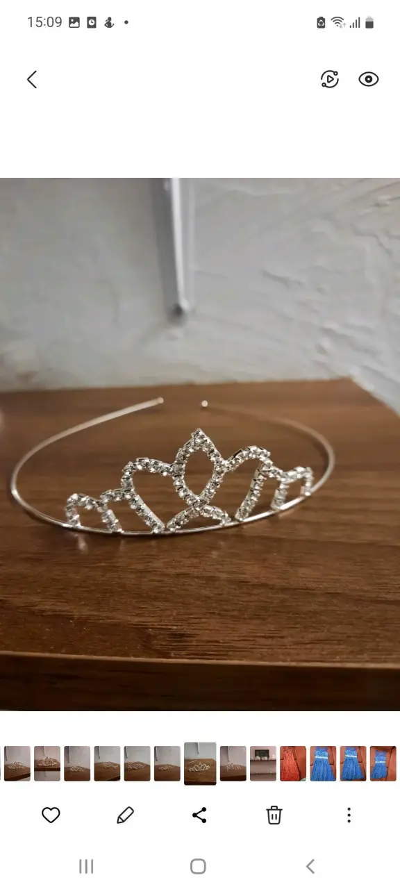Diadema de cristal brillante - 2
