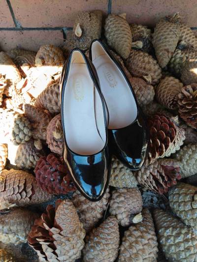 Zapatos de charol negros mujer - miniatura 1