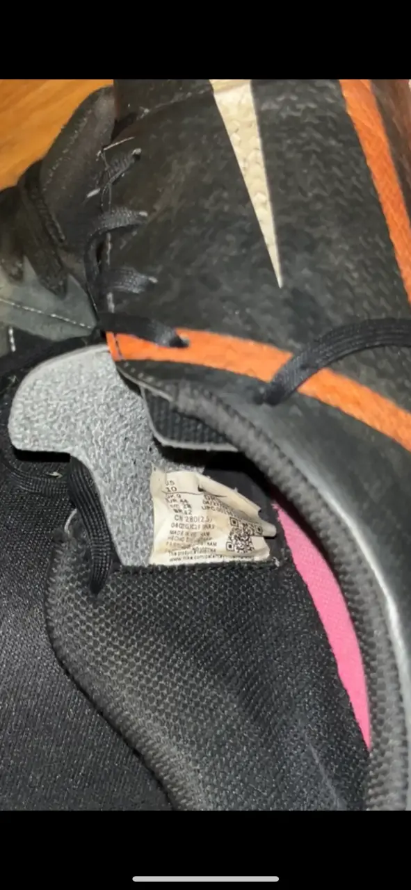 Zapatos de fútbol Nike negros - 3