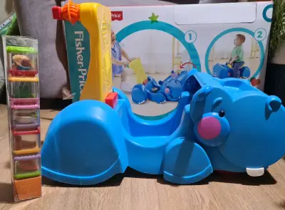 Andador hipopótamo Fisher Price - miniatura 1