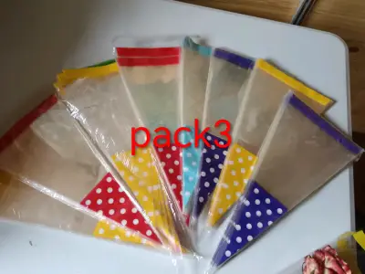 Pack de bolsas transparentes polka - miniatura 1