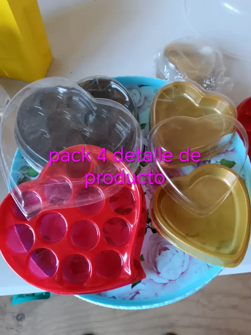 Pack de cajas para bombones o chocolate