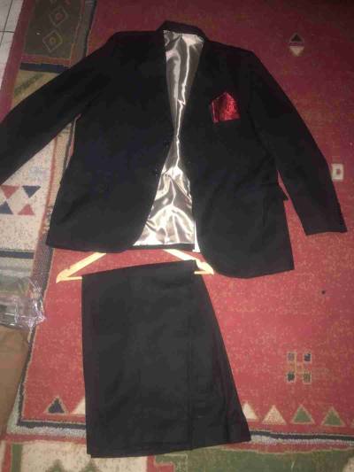 Traje negro elegante talla 56 y 50 pa - miniatura 1