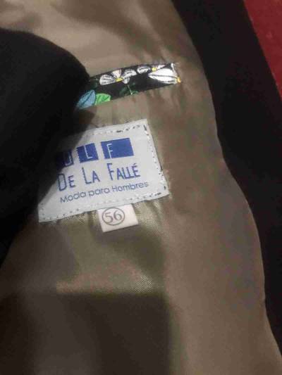 Traje negro elegante talla 56 y 50 pa - miniatura 2