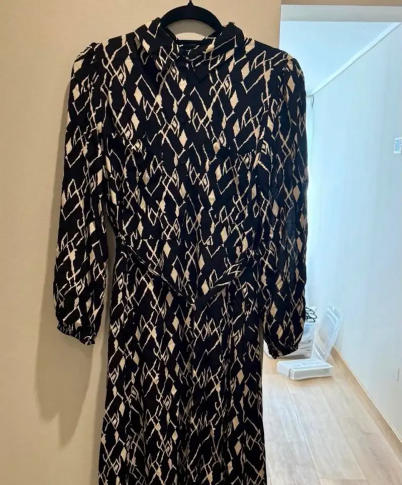 Vestido Camisero Zara - 5