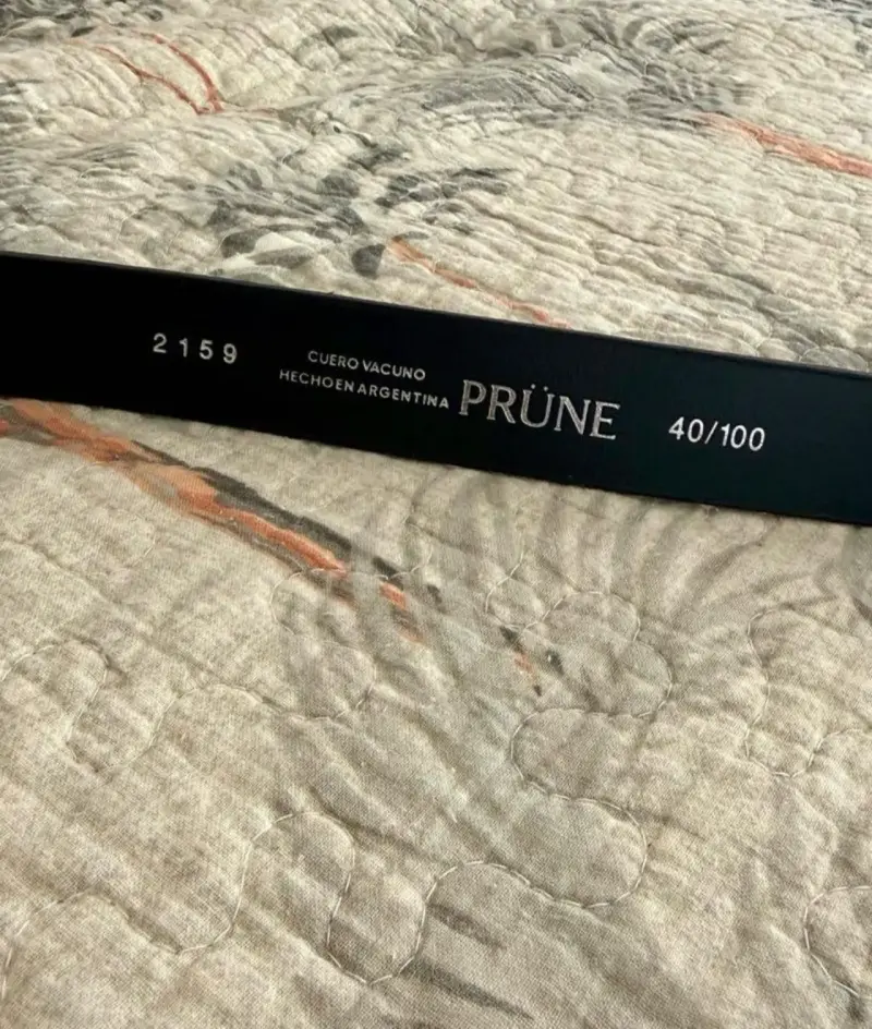Cinturón Cuero Prüne - 3