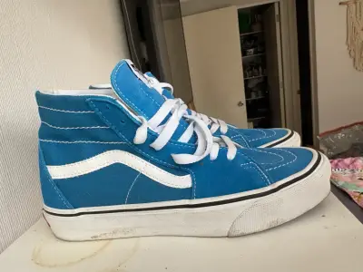Zapatillas vans azules altas - miniatura 1