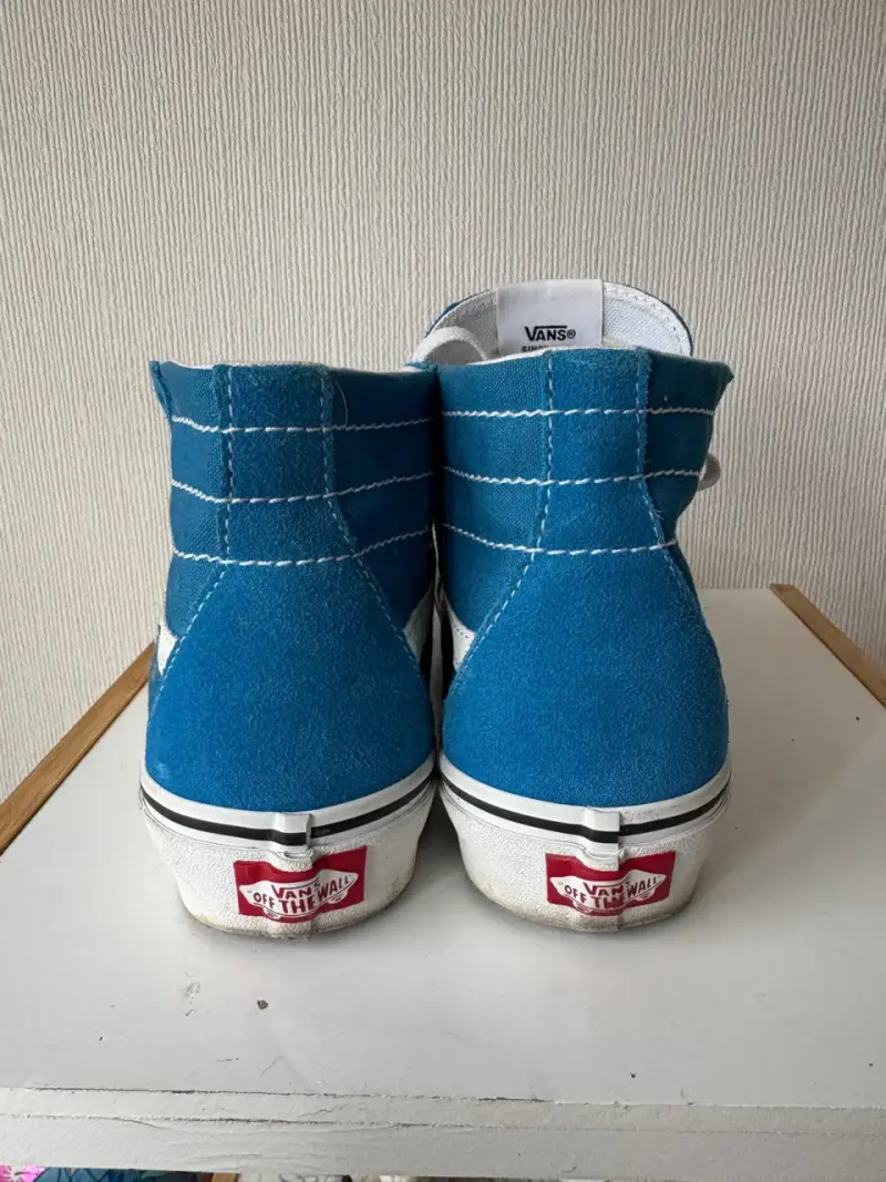 Zapatillas vans azules altas - 3