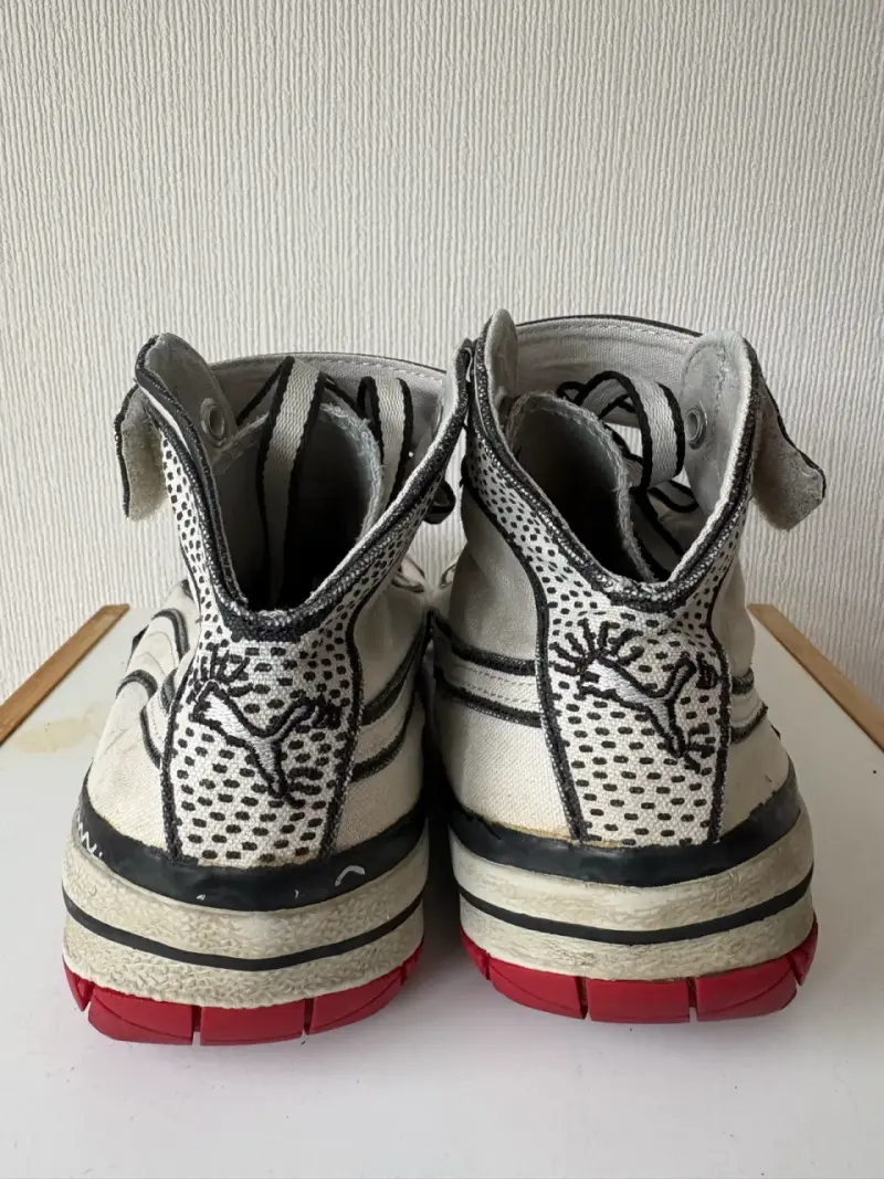 Zapatillas puma de colección blanco y negro - 2