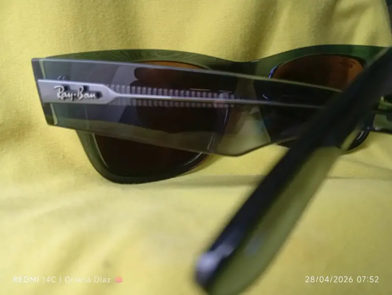 Gafas de sol Ray-Ban verde petróleo - 3