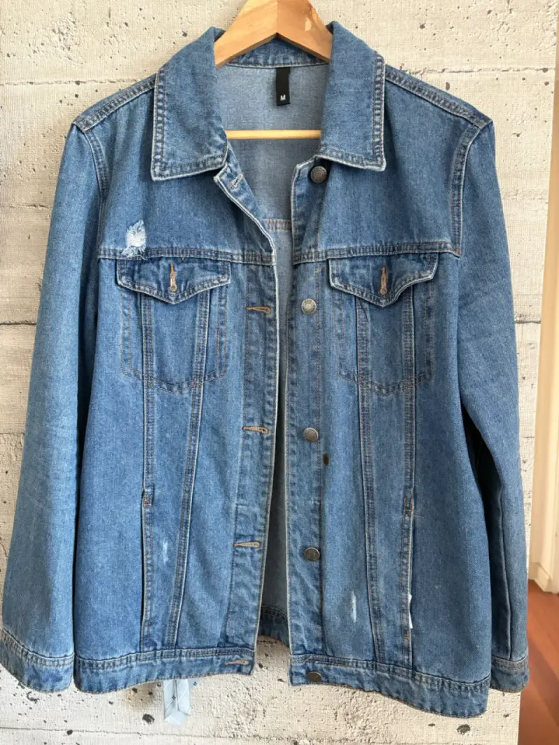 Chaqueta de mezclilla mujer - 1