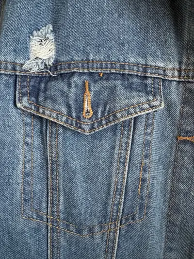 Chaqueta de mezclilla mujer - miniatura 2