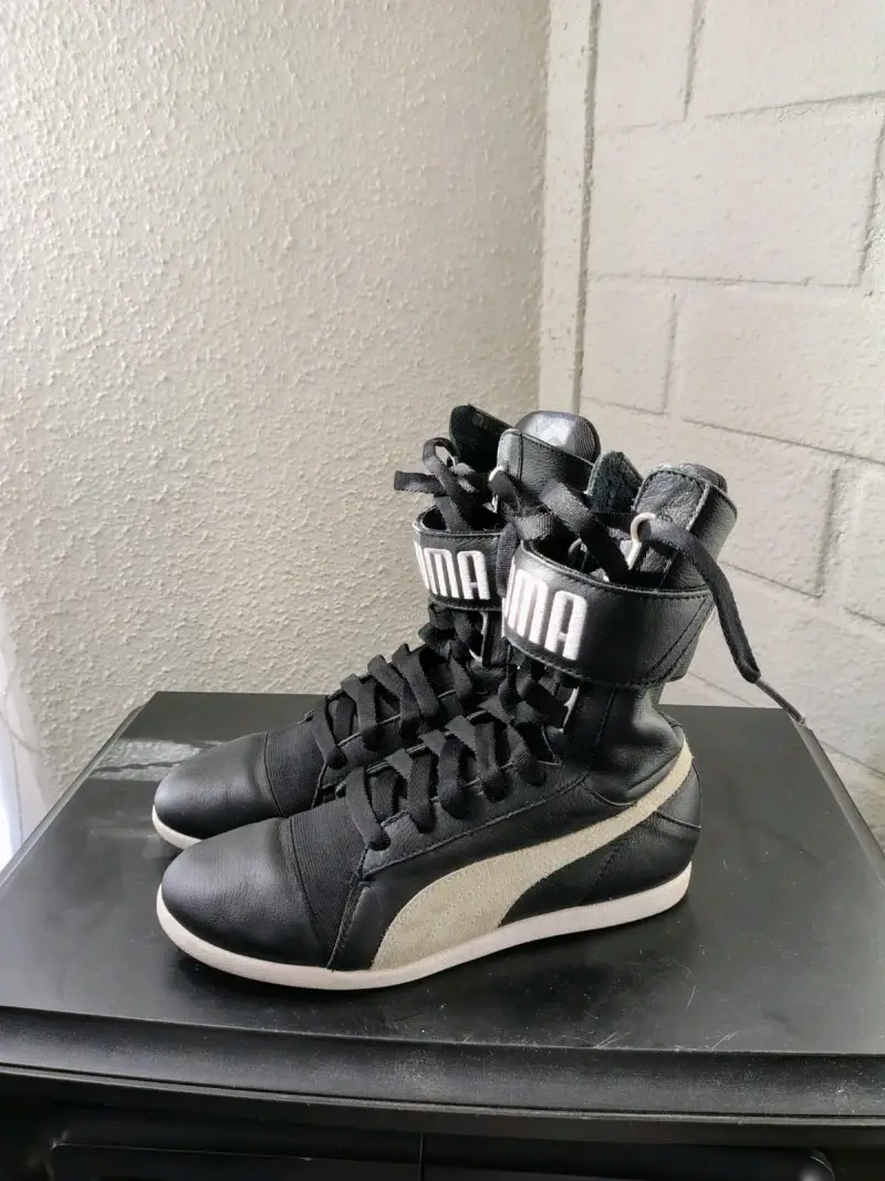 Zapatillas boxeo Puma negras - 2