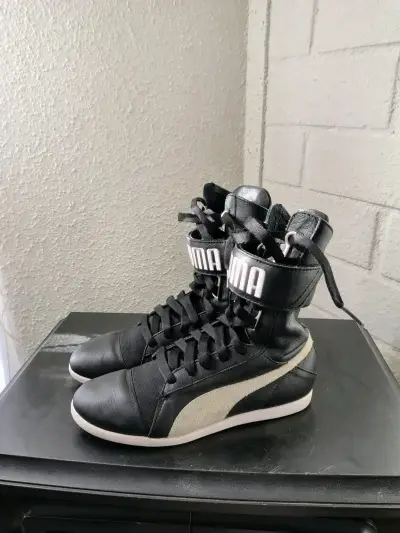 Zapatillas boxeo Puma negras - miniatura 2