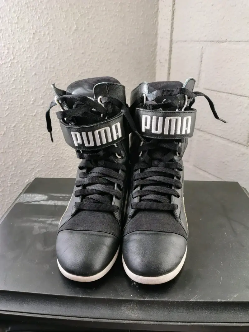 Zapatillas boxeo Puma negras - 3