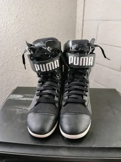 Zapatillas boxeo Puma negras - miniatura 3