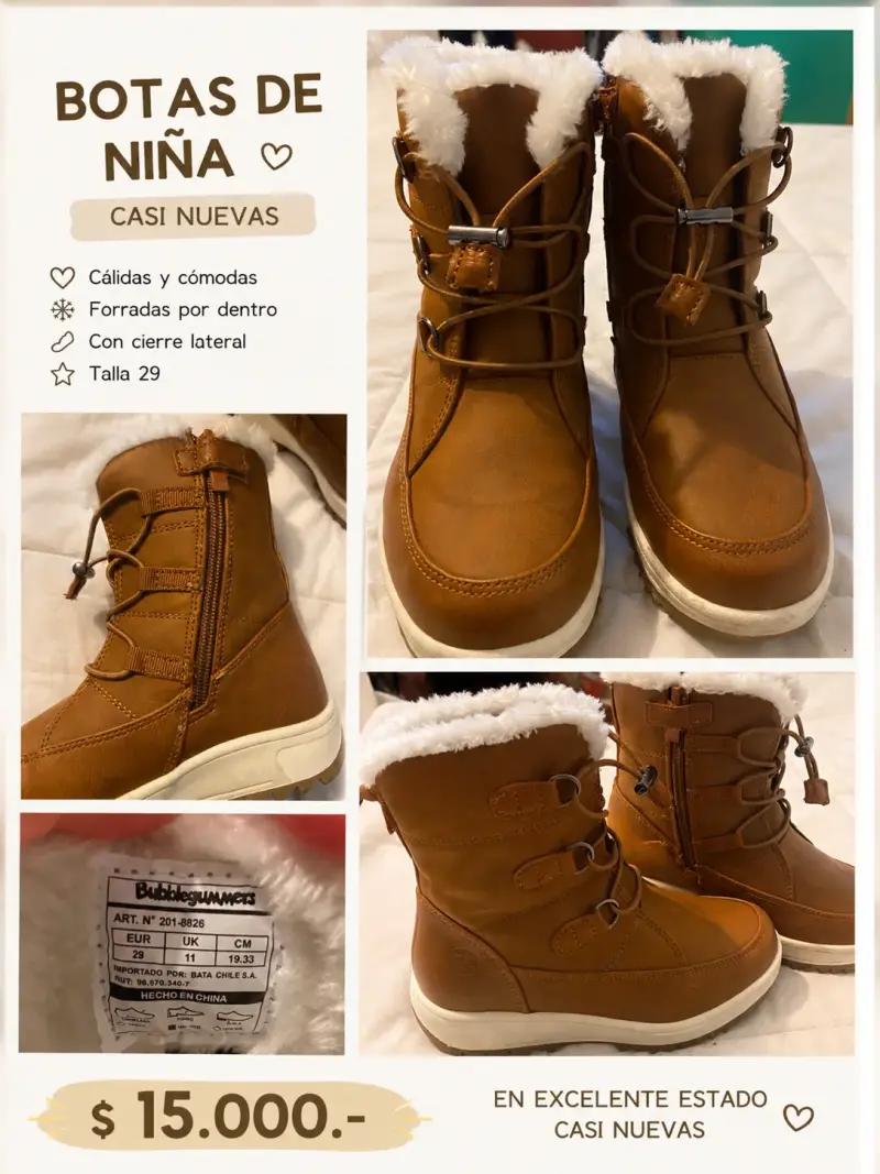 Botas de niña bubble gummers - 1