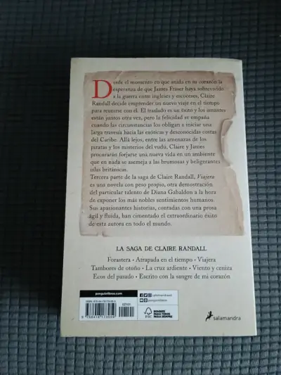 Libro Viajera Diana Gabaldon - miniatura 2