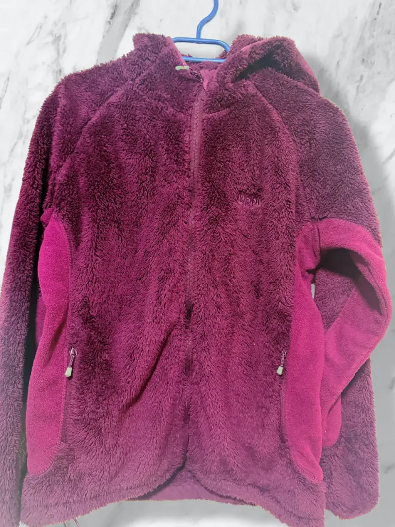 Chaqueta polar morada Lippi
