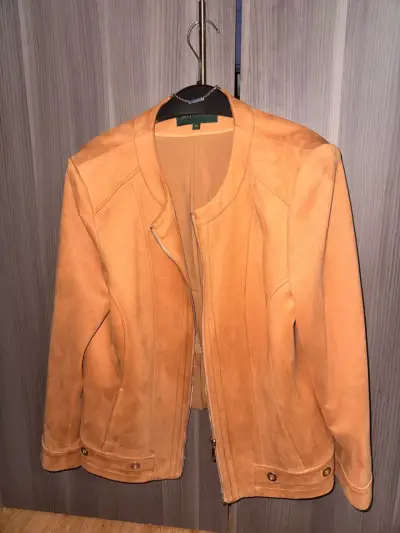 Chaqueta camel mujer - miniatura 1