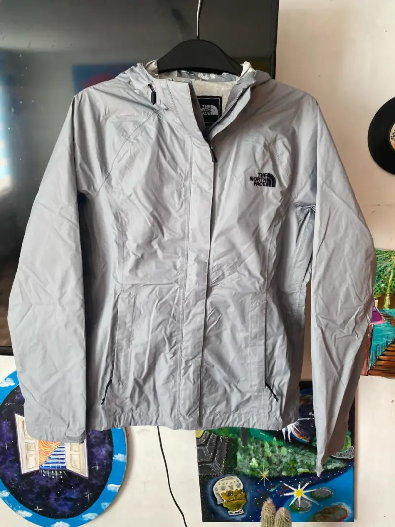 Chaqueta impermeable gris The North Face - 5
