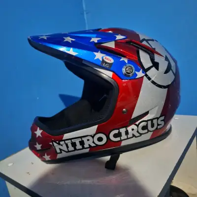 Casco Nitro Circus azul - miniatura 4