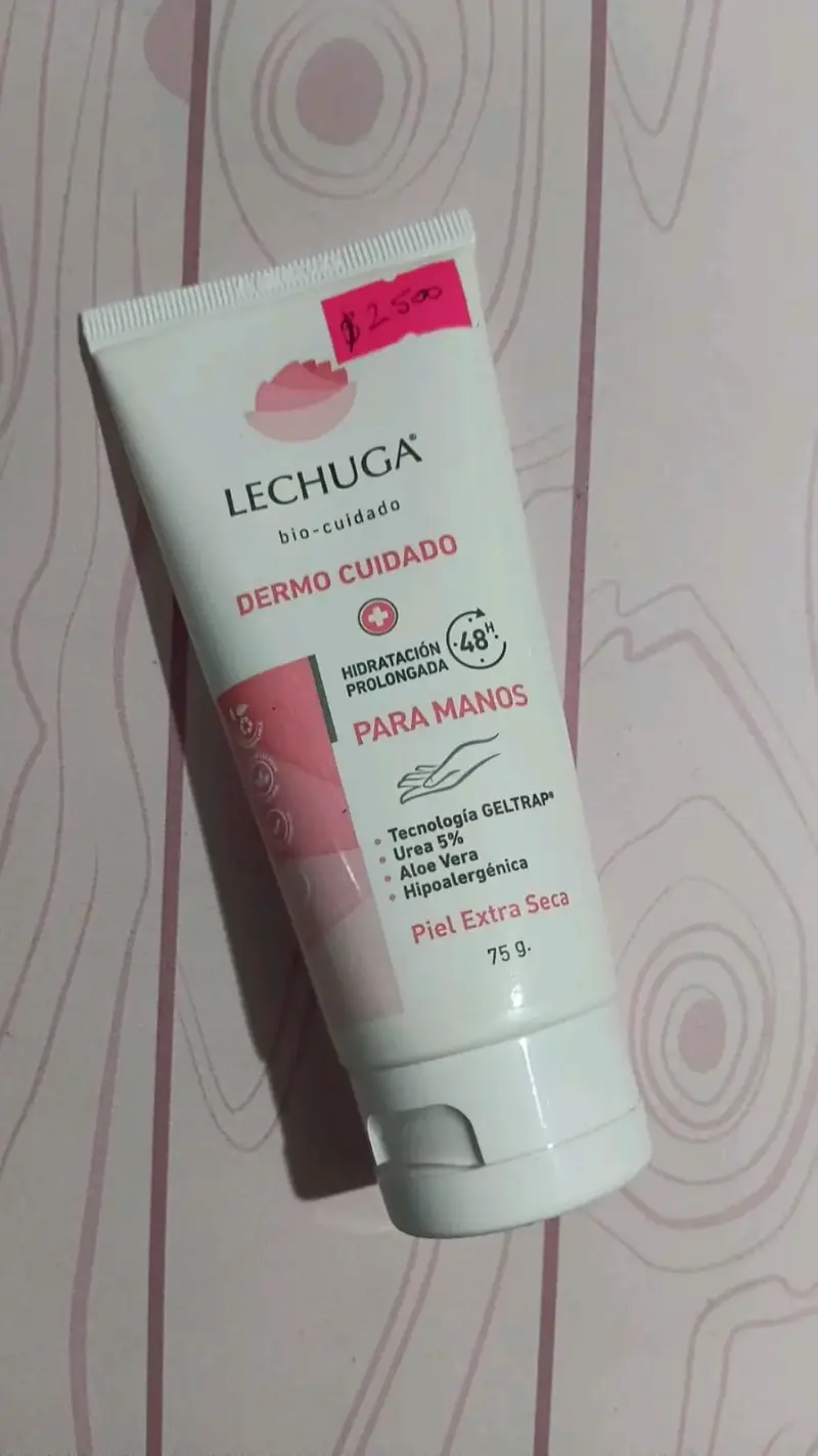 Crema de manos Lechuga