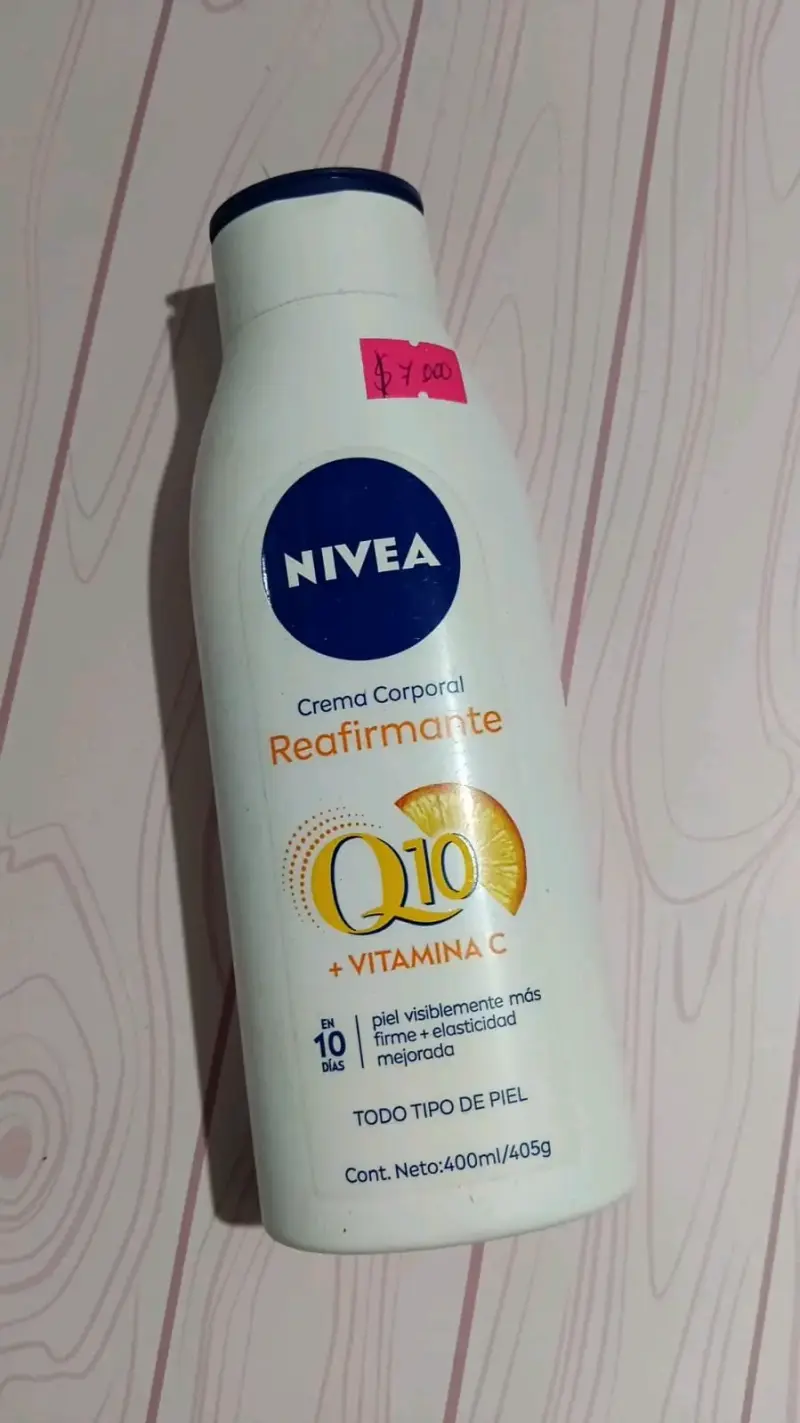 Crema corporal Nivea Q10 reafirmante