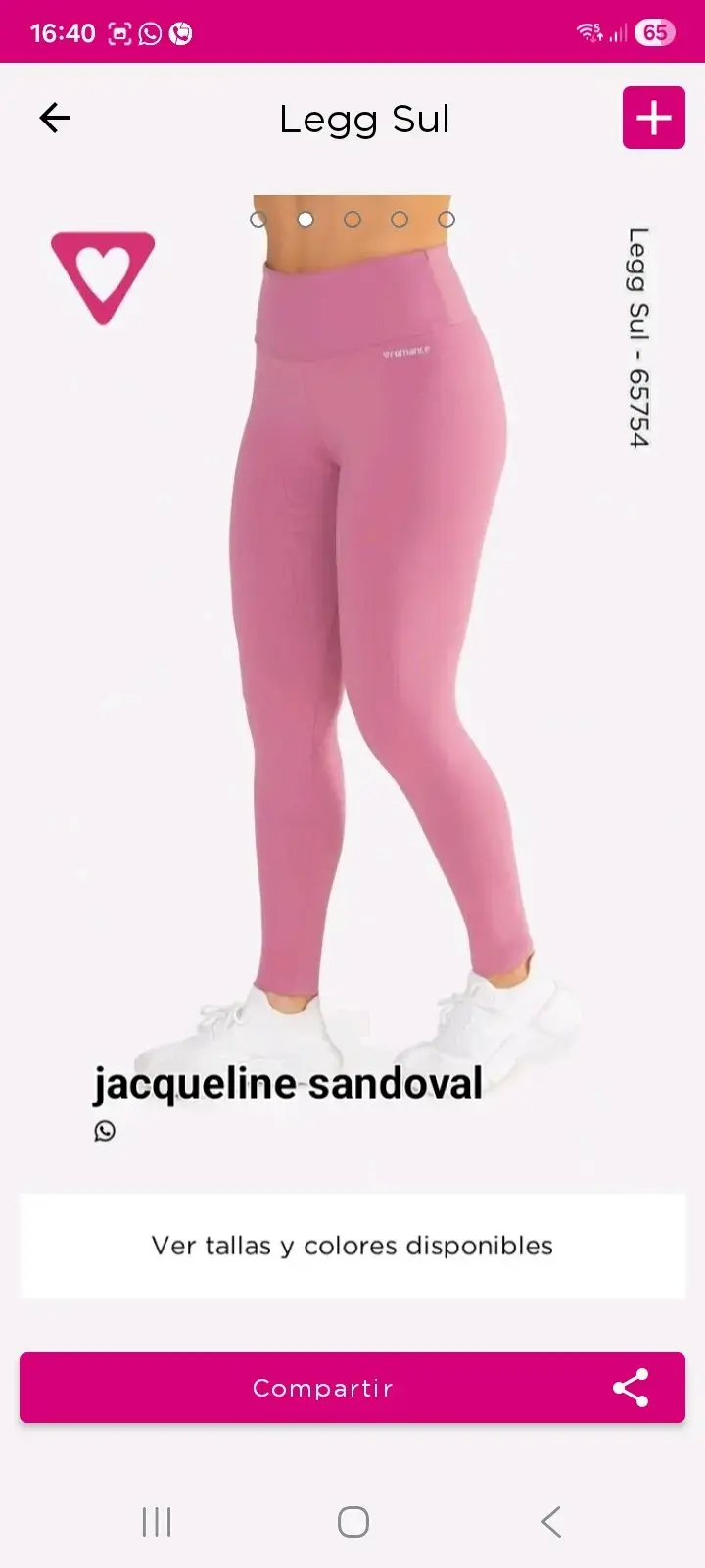 Tanga Fio Mabel roja encaje - 6