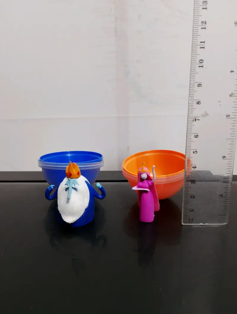 Figuras de personajes de hora de aventura