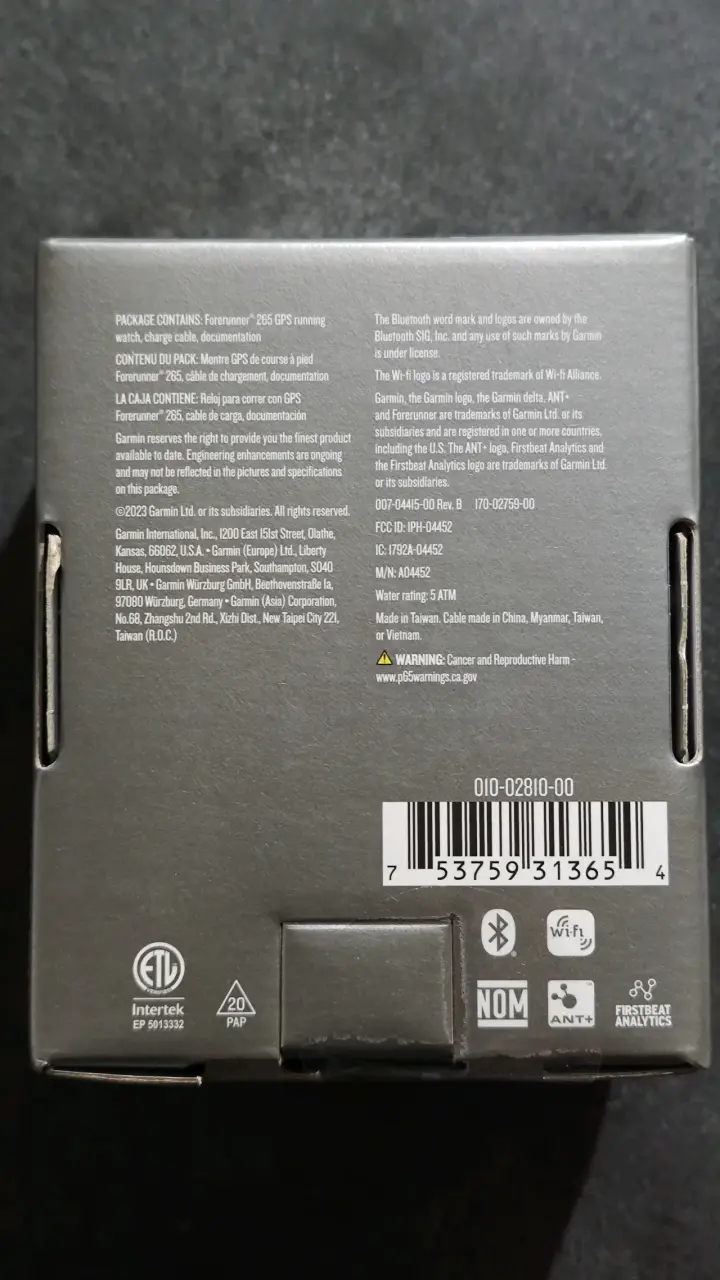 Smartwatch Garmin Forerunner 265 Nuevo - 2