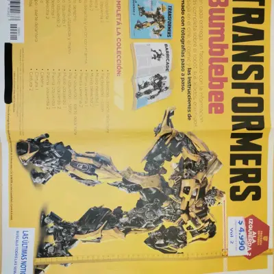 Figura Transformer Bumblebee articulada - miniatura 6