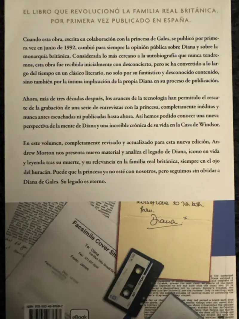Libro Diana de Andrew Morton - 2