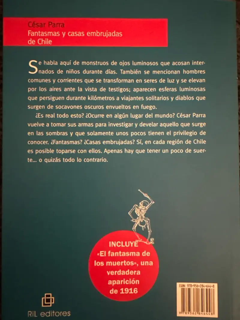 Libro Fantasmas de Chile - 2