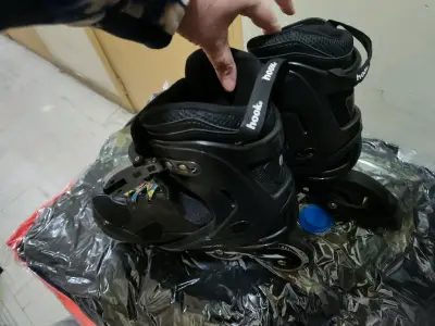 Patines en línea negros HOOK - miniatura 3