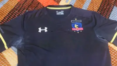 Camiseta deportiva Colo-Colo negra - miniatura 1