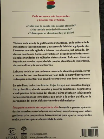 Libro 'Recupera tu mente, reconquista tu vida' - miniatura 2